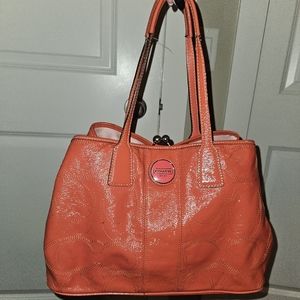 Coral Coach Purse